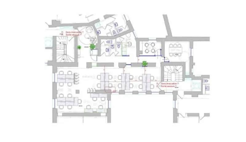 48 Rue Montmartre, Paris for lease - Floor Plan - Image 3 of 6