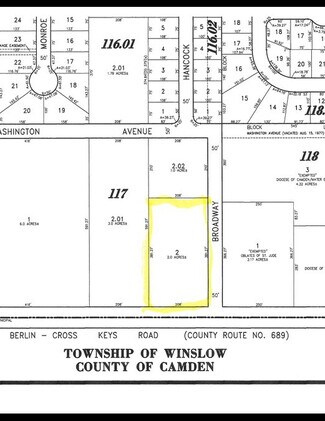 More details for 277 Cross Keys Rd, Pine Hill, NJ - Land for Sale