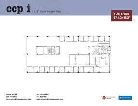 3131 S Vaughn Way, Aurora, CO for lease Floor Plan- Image 1 of 2