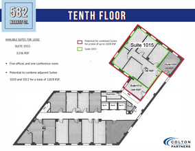 582-590 Market St, San Francisco, CA for lease Floor Plan- Image 1 of 3