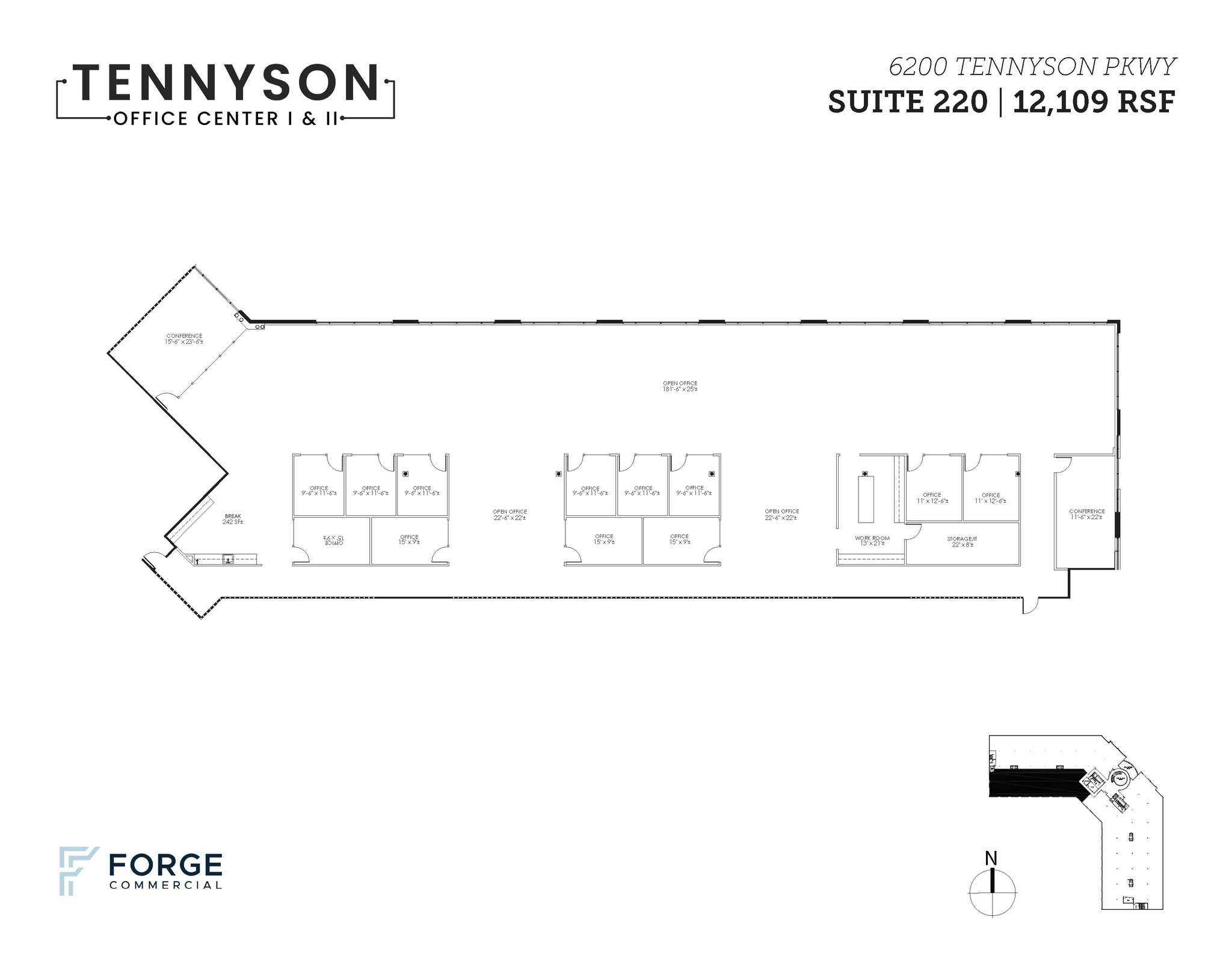 6100 Tennyson Pky, Plano, TX for lease Floor Plan- Image 1 of 3