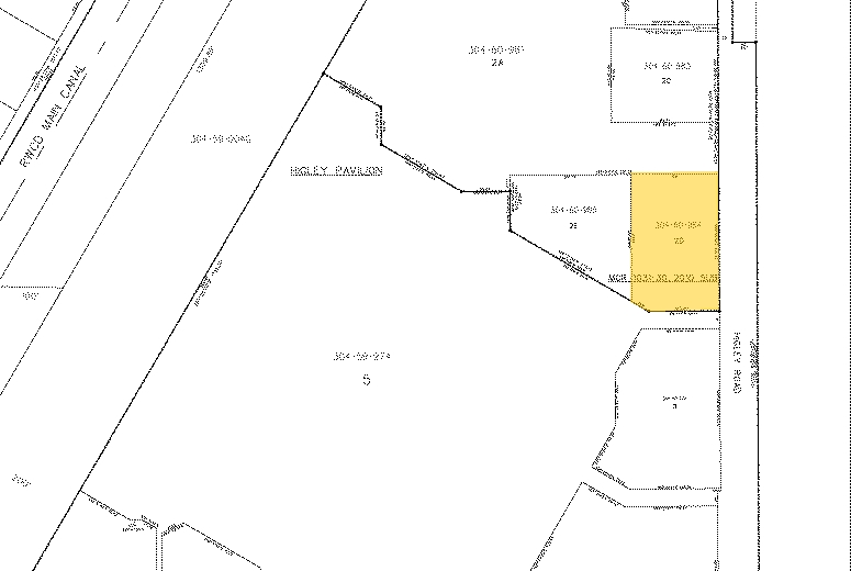 NWC S Higley Rd & E Queen Creek Rd, Gilbert, AZ for lease - Plat Map - Image 3 of 4