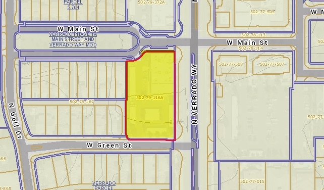 4236 N Verrado Way, Buckeye, AZ for lease - Plat Map - Image 2 of 4