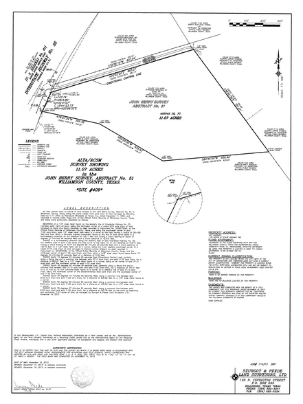 00 N IH 35, Georgetown, TX for sale - Plat Map - Image 2 of 3