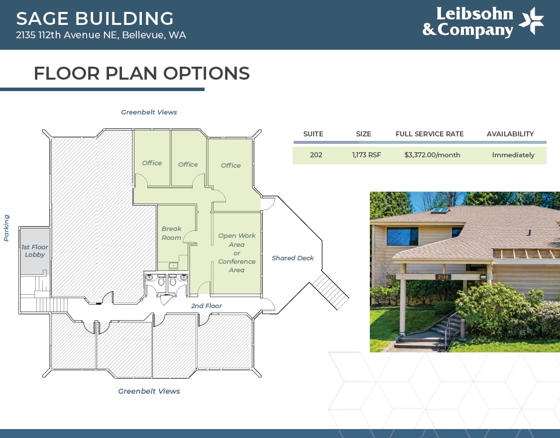 2135 112th Ave NE, Bellevue, WA for lease Floor Plan- Image 1 of 1