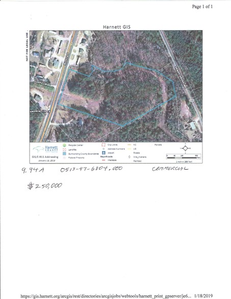 NC 210 Hwy, Spring Lake, NC for sale - Other - Image 1 of 1