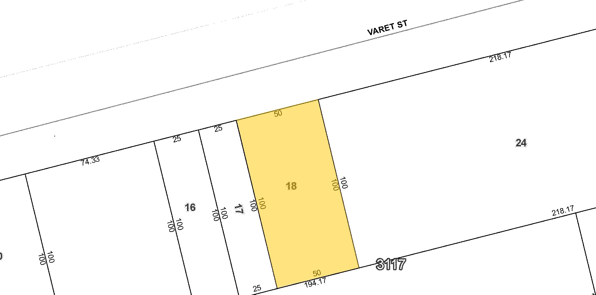 188 Varet St, Brooklyn, NY for sale Plat Map- Image 1 of 1