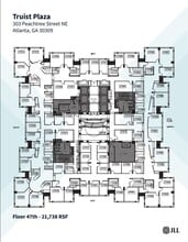 303 Peachtree St Ne, Atlanta, GA for lease Floor Plan- Image 1 of 1
