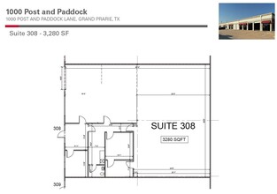 1000 Post and Paddock Ln, Grand Prairie, TX for lease Floor Plan- Image 1 of 1