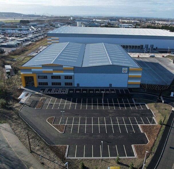 132 Saxon Way, Corby for lease - Aerial - Image 3 of 3