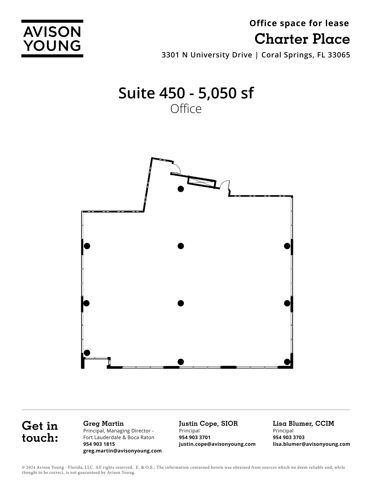 3301 N University Dr, Coral Springs, FL for lease Site Plan- Image 1 of 1