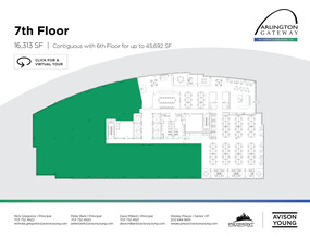 901 N Glebe Rd, Arlington, VA for lease Floor Plan- Image 1 of 1