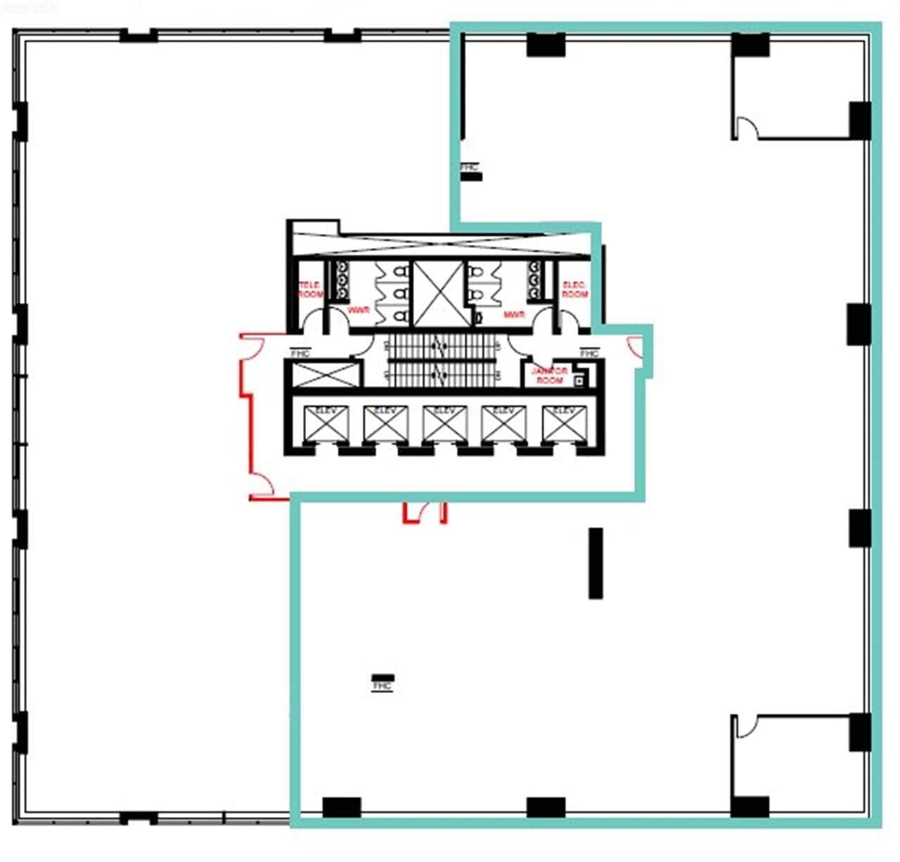 2 Bloor St W, Toronto, ON for lease Floor Plan- Image 1 of 1