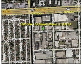 1600 Nw 165th St, Miami, FL - aerial  map view