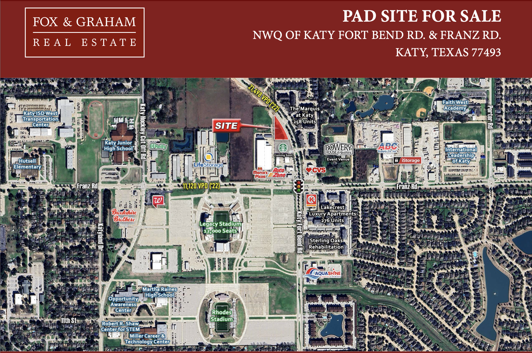 Katy Fort Bend Rd & Franz Rd, Katy, TX for sale Building Photo- Image 1 of 6