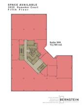 3025 Hamaker Ct, Fairfax, VA for lease Floor Plan- Image 1 of 1