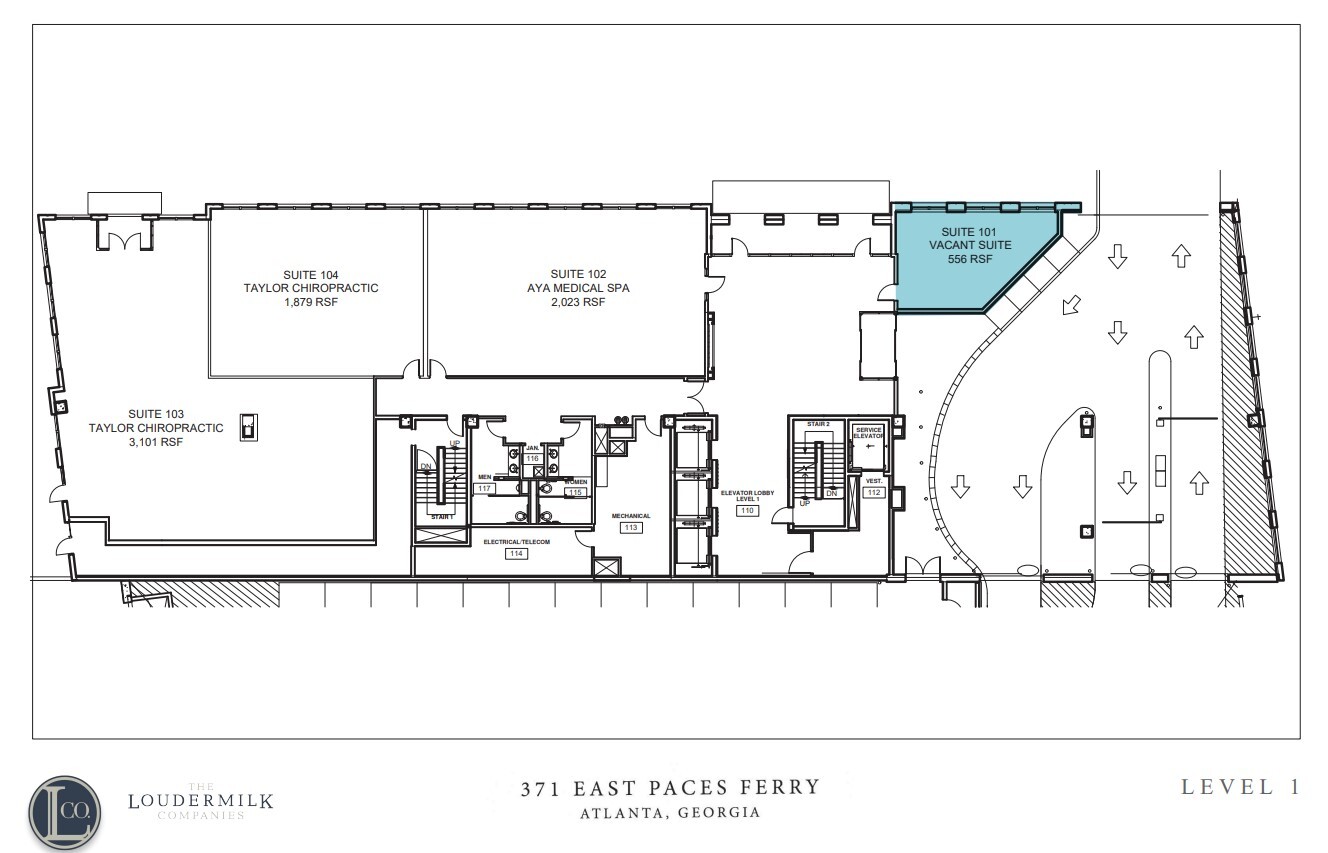 371 E Paces Ferry Rd NE, Atlanta, GA for lease Floor Plan- Image 1 of 1