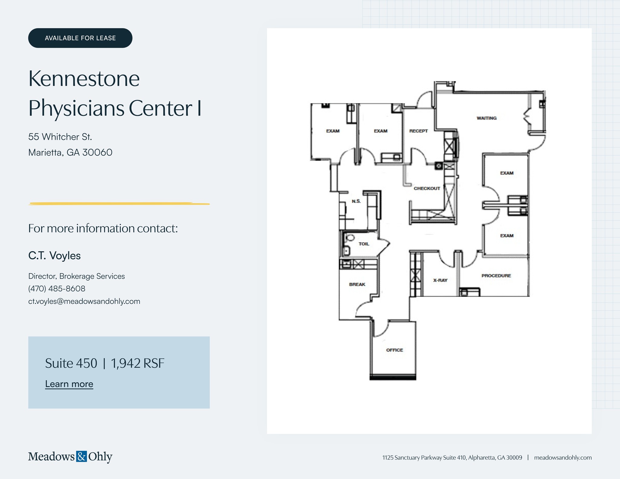 55 Whitcher St, Marietta, GA for lease Site Plan- Image 1 of 1