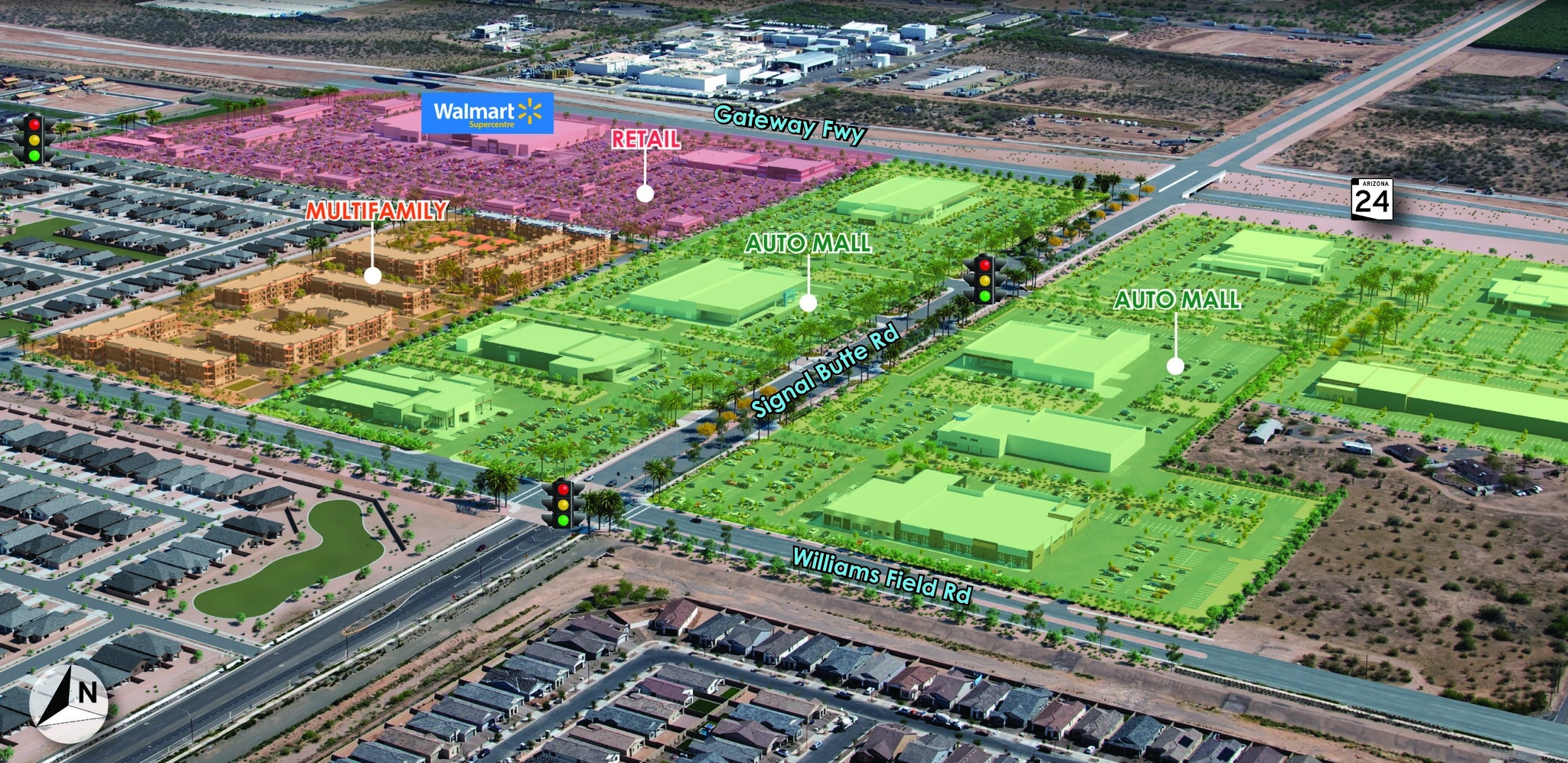 Signal Butte & Williams Field Rd, Mesa, AZ for lease Building Photo- Image 1 of 2