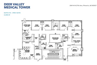 20414 N 27th Ave, Phoenix, AZ for lease Floor Plan- Image 1 of 1