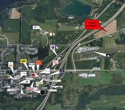 Cty TK L, East Troy, WI - AERIAL  map view