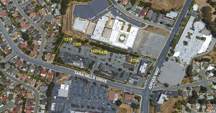 2150 Appian Way, Pinole, CA - aerial  map view