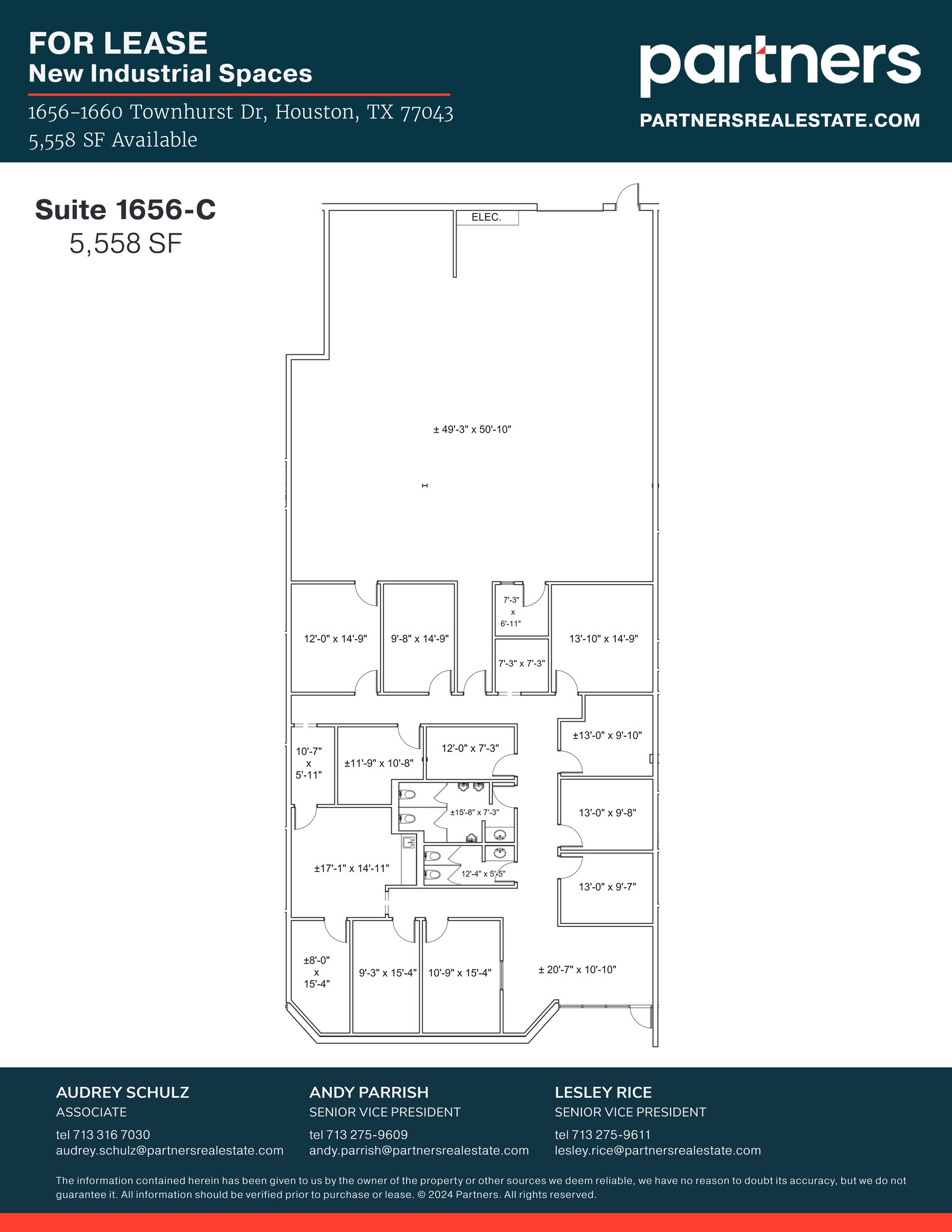 1656-1660 Townhurst Dr, Houston, TX for lease Site Plan- Image 1 of 1