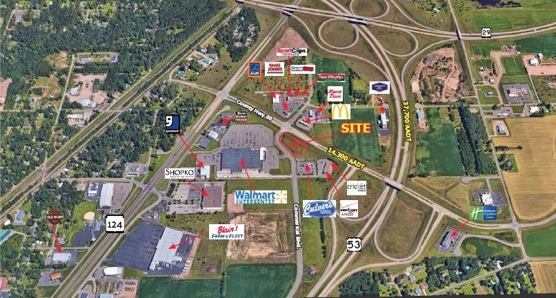 2786 Commercial Blvd, Chippewa Falls, WI for sale Aerial- Image 1 of 1