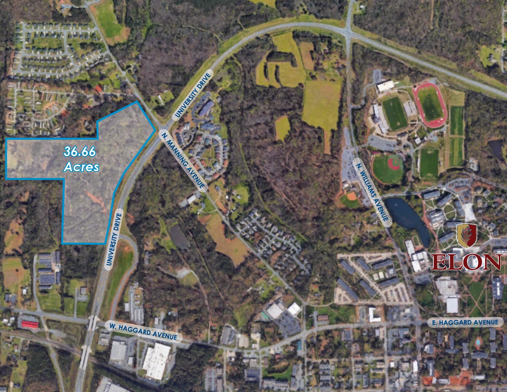 University Dr. & N. Manning Ave, Elon, NC for sale Building Photo- Image 1 of 1