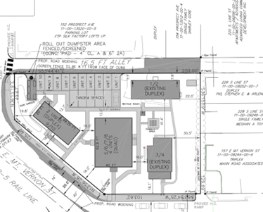 151 E Mount Vernon St, Lansdale, PA for sale - Site Plan - Image 2 of 2