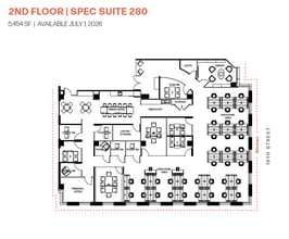 1850 M St NW, Washington, DC for lease Floor Plan- Image 1 of 1