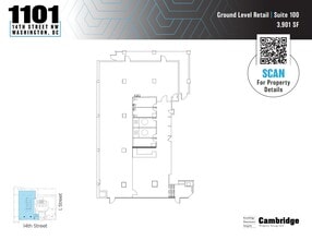 1101 14th St NW, Washington, DC for lease Floor Plan- Image 2 of 6