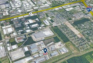 4641 Kennedy Commerce Dr, Houston, TX - aerial  map view