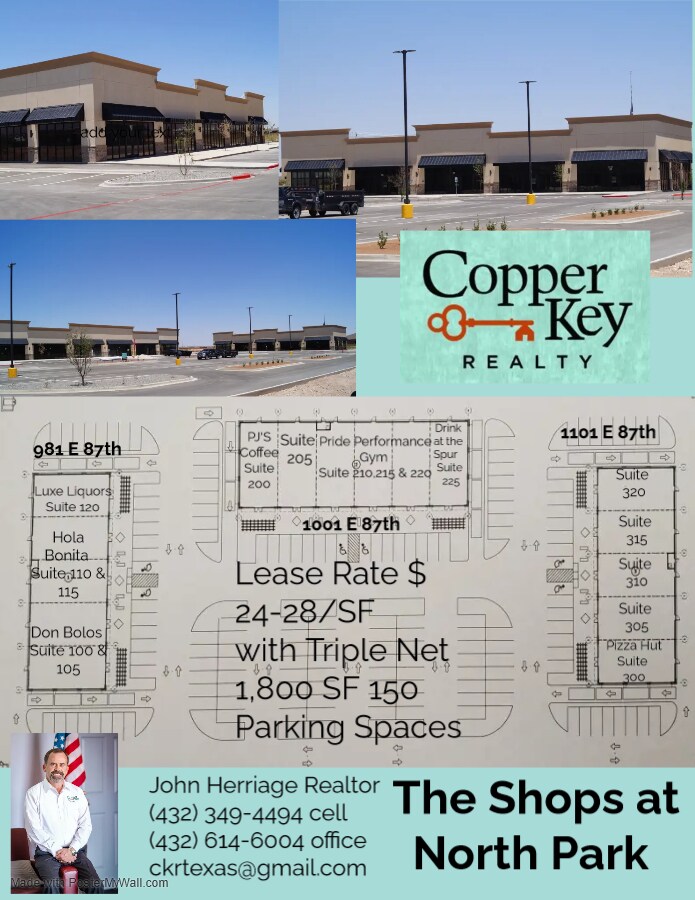 1001 E 87th St, Odessa, TX 79765 The Shoppes at North Park Odessa