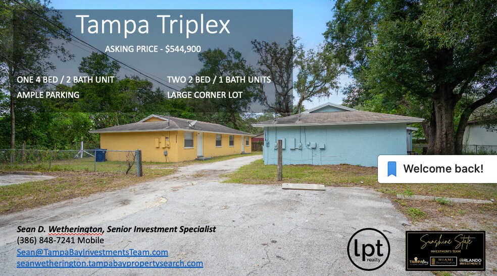 1204 E 99th Ave, Tampa, FL for sale - Building Photo - Image 1 of 1