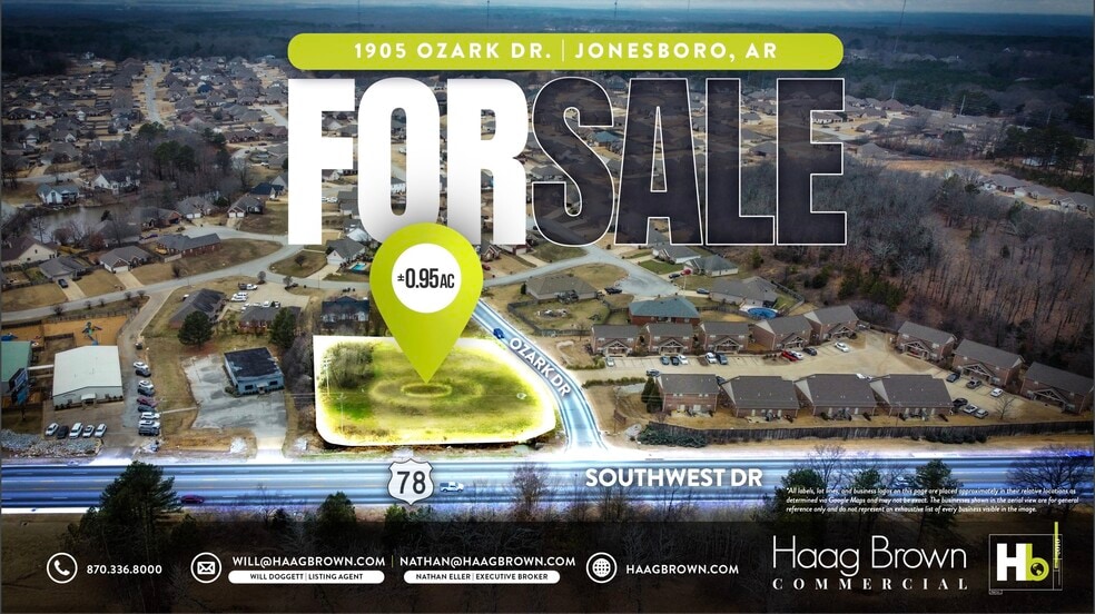1905 Ozark Dr, Jonesboro, AR for sale - Primary Photo - Image 1 of 8