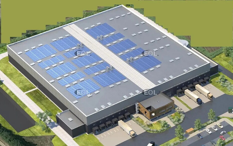 Industrial in Saint-Étienne-de-Saint-Geoirs for lease - Aerial - Image 2 of 2