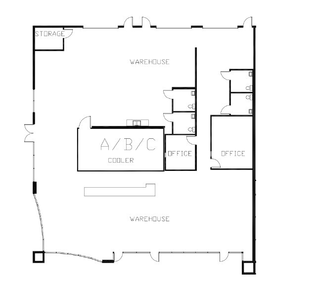 1115 Research Dr, Redlands, CA for lease Floor Plan- Image 1 of 2