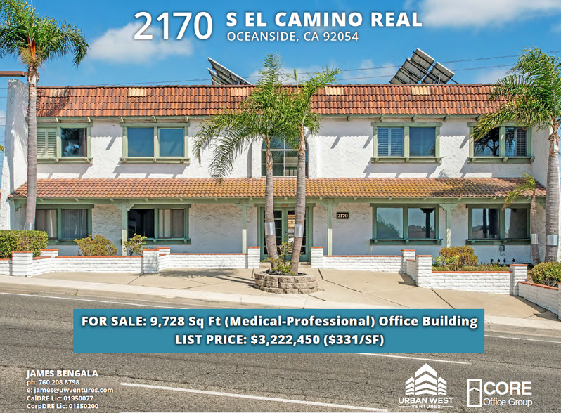 2170 S El Camino Real, Oceanside, CA for sale - Building Photo - Image 1 of 39