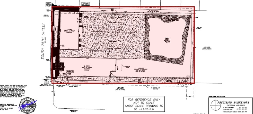 743 S 75th St, Houston, TX for sale - Plat Map - Image 3 of 4