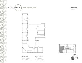 5600 N River Rd, Rosemont, IL for lease Floor Plan- Image 1 of 1