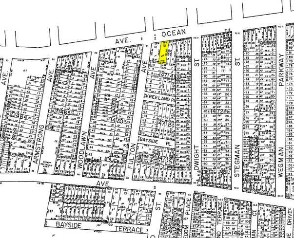 450 Ocean Ave, Jersey City, NJ for sale - Plat Map - Image 1 of 1