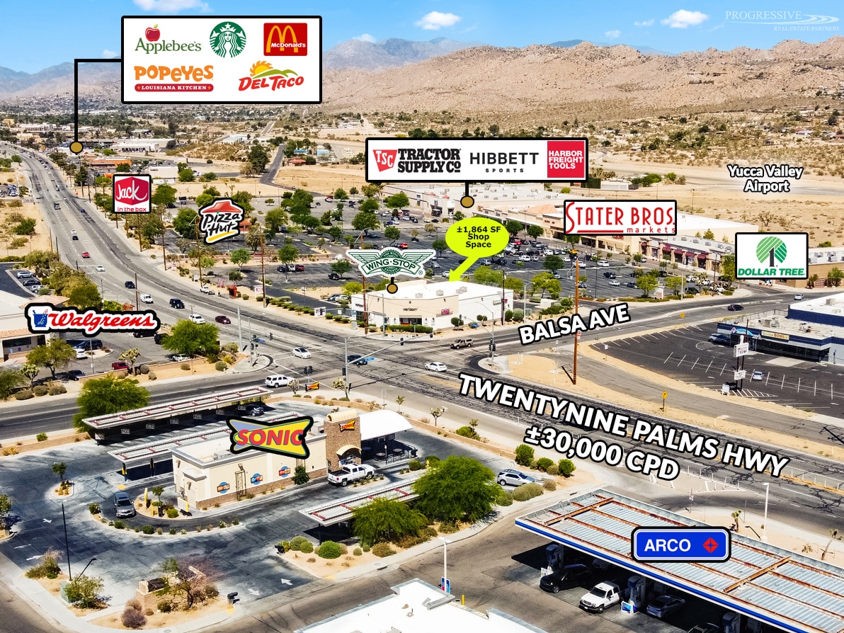 58132 Twentynine Palms Hwy, Yucca Valley, CA for lease Building Photo- Image 1 of 5