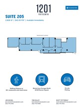 1201 15th St NW, Washington, DC for lease Floor Plan- Image 2 of 2