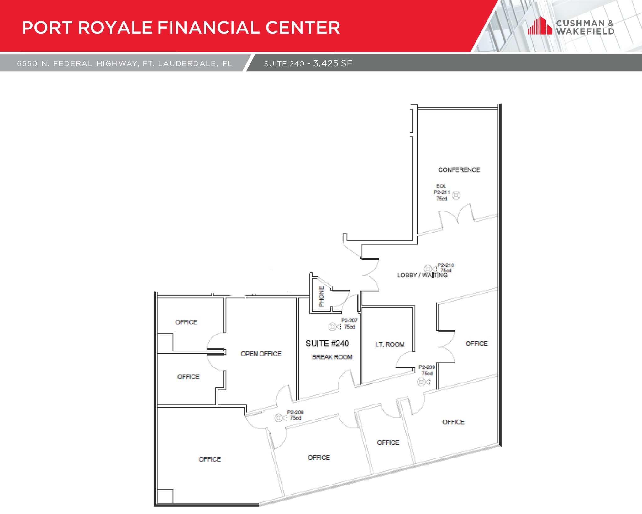 6550 N Federal Hwy, Fort Lauderdale, FL for lease Floor Plan- Image 1 of 1