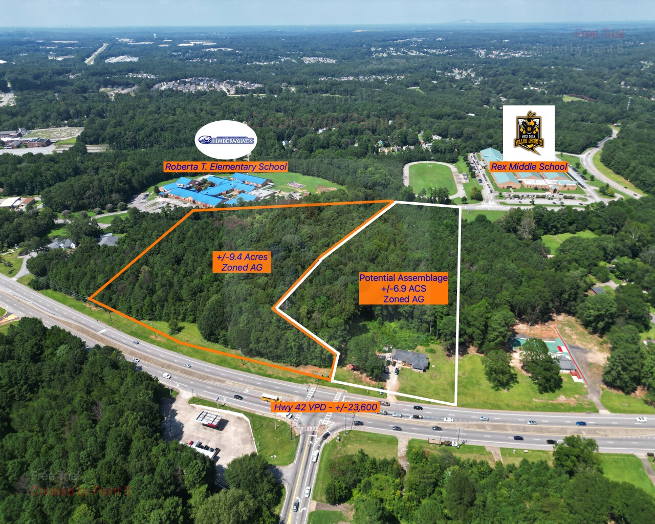 6349 GA-42, Rex, GA for sale Building Photo- Image 1 of 4