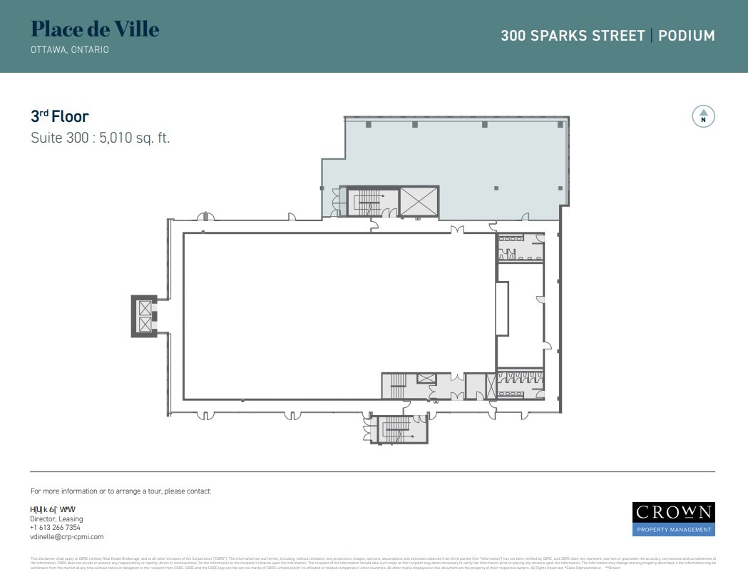 300 Sparks St, Ottawa, ON for lease Floor Plan- Image 1 of 1