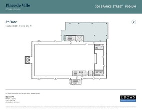 300 Sparks St, Ottawa, ON for lease Floor Plan- Image 1 of 1