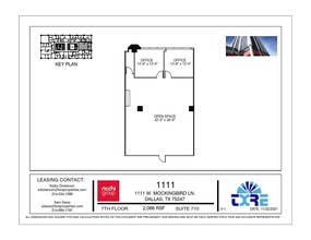 1111 W Mockingbird Ln, Dallas, TX for lease Floor Plan- Image 1 of 1