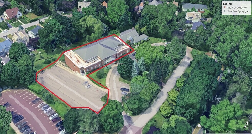 550 N Columbus Ave, Mount Vernon, NY for lease - Aerial - Image 1 of 1